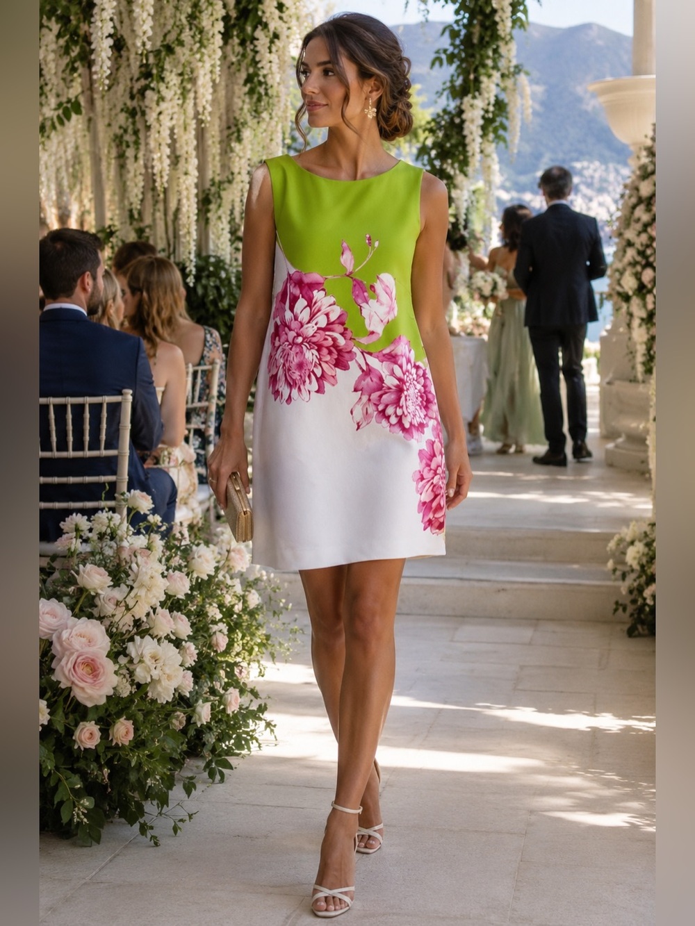 Alex Marie Floral Shift Dress | Size 18